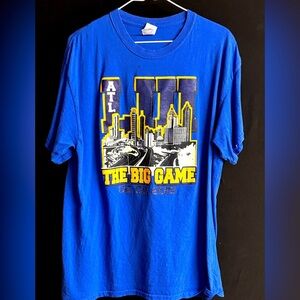 2019 Super Bowl LIII 53  LA Rams Conference Champions T-Shirt Size Large Blue